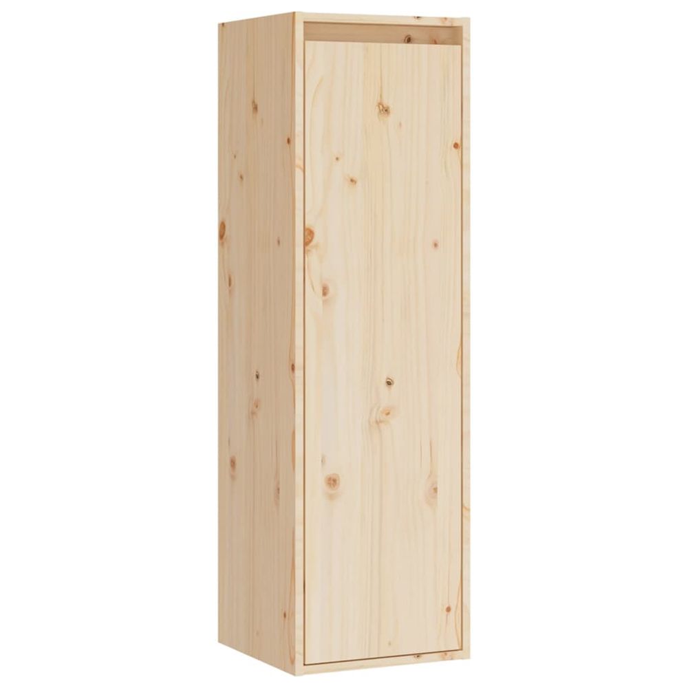 Vidaxl Nástenná skrinka 30x30x100 cm masívne borovicové drevo